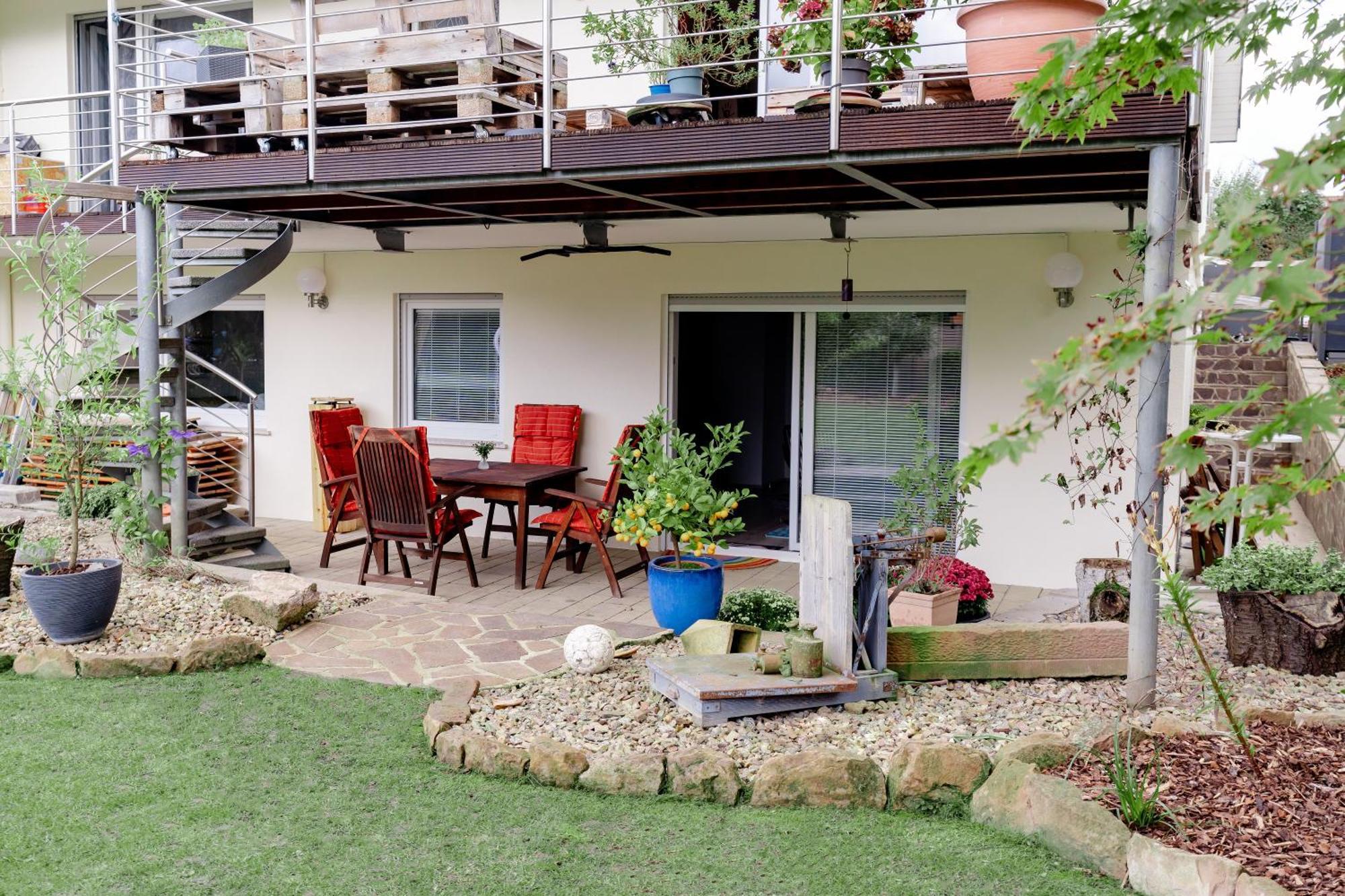 Ferienwohnung Sonnenschein Weinheim Exterior foto